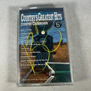 Country’s Greatest Hits Volume 5 Cassette Tape 1990 Country Crossroads Artists
